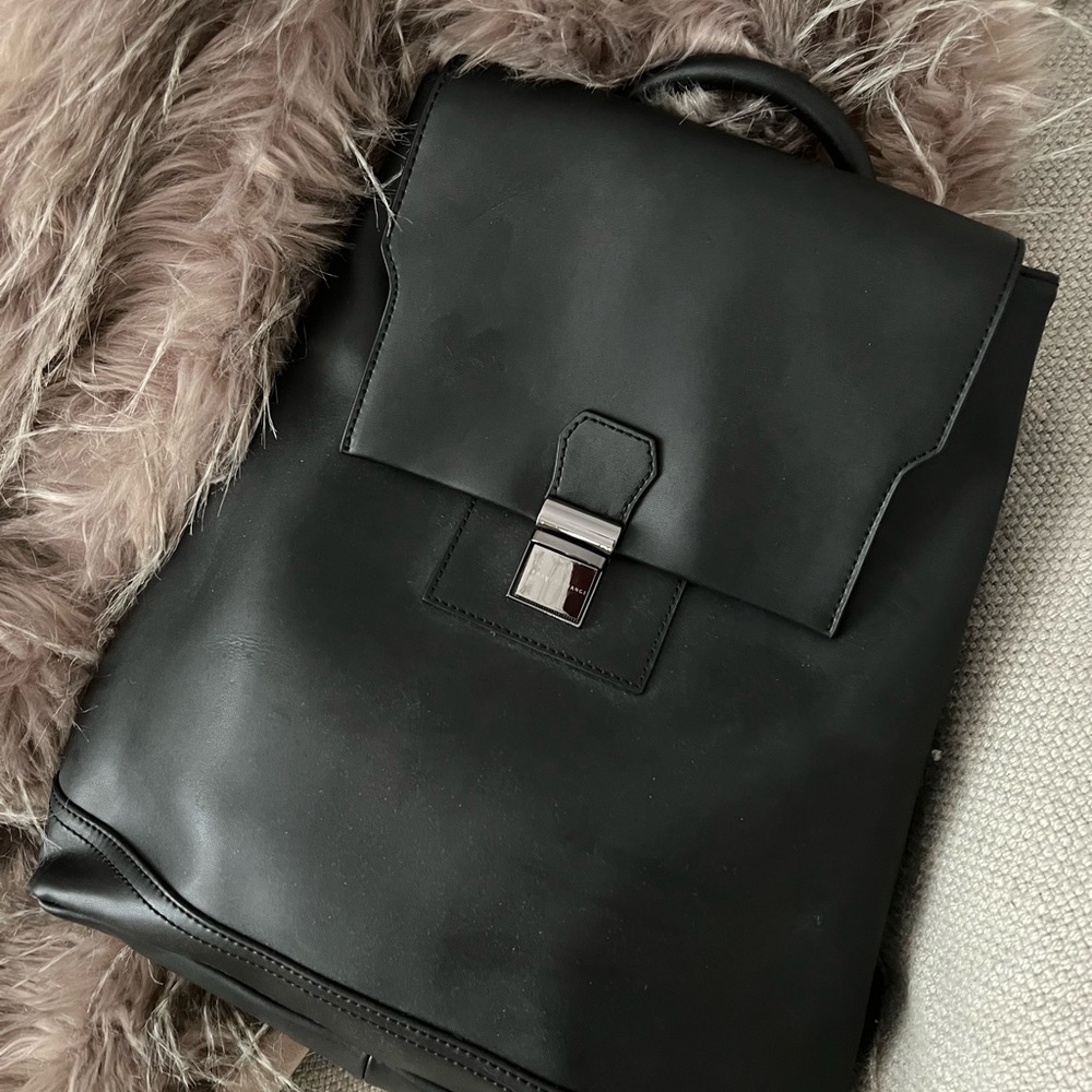 Brand new Armani Exchange smooth leather backpack/ purse